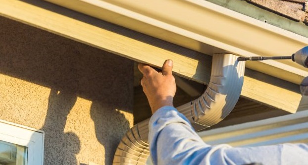 How to install a gutter